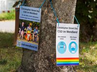 CSD Wendland Demonstration 2020: Corona Hygiene Plakat